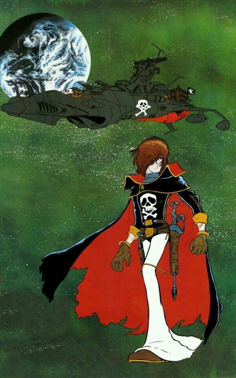 Portada de Uchuu Kaizoku Captain Harlock