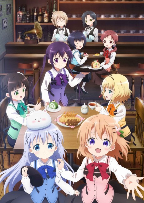 Portada de Gochuumon wa Usagi desu ka? BLOOM