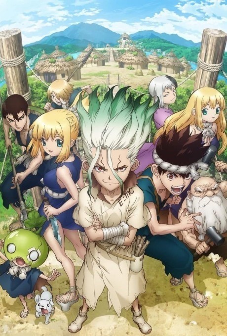 Portada de Dr. STONE