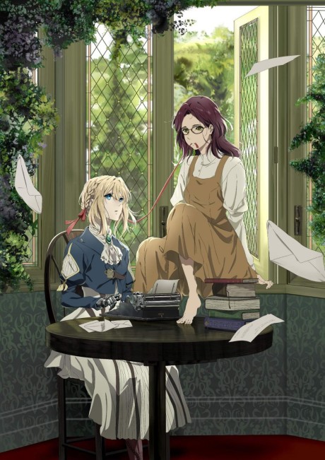 Portada de Violet Evergarden Gaiden: Eien to Jidou Shuki Ningyou