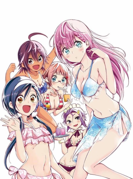 Portada de Bokutachi wa Benkyou ga Dekinai OVAs