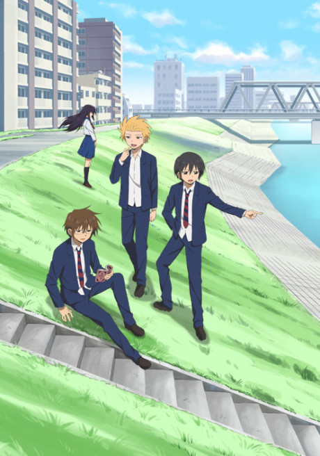 Portada de Danshi Koukousei no Nichijou