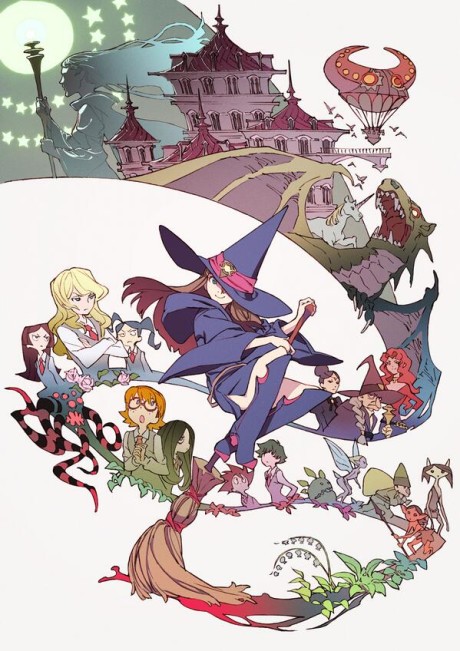 Portada de Little Witch Academia