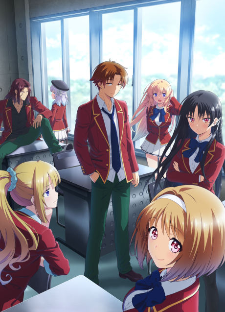 Portada de Youkoso Jitsuryoku Shijou Shugi no Kyoushitsu e 2nd Season