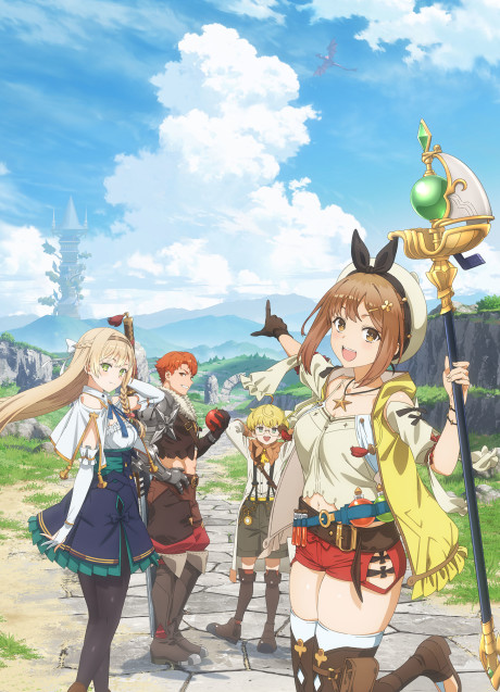 Portada de Ryza no Atelier: Tokoyami no Joou to Himitsu no Kakurega