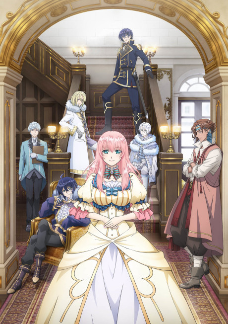 Portada de Loop 7-kaime no Akuyaku Reijou wa, Moto Tekikoku de Jiyuu Kimama na Hanayome Seikatsu wo Mankitsu Suru