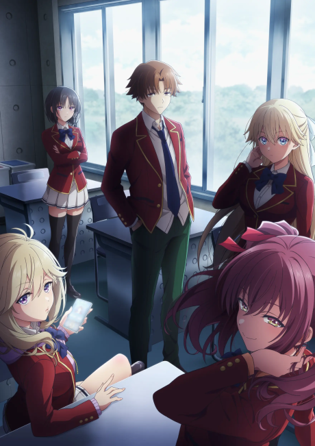Portada de Youkoso Jitsuryoku Shijou Shugi no Kyoushitsu e 4th Season 2-nensei-hen Ichi Gakki