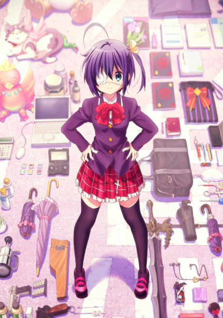 Portada de Takanashi Rikka Kai: Chuunibyou demo Koi ga Shitai! Movie
