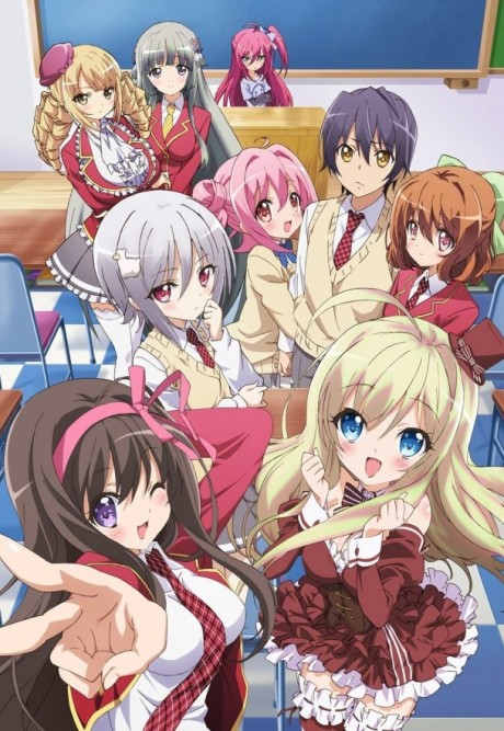 Portada de Ore no Nounai Sentakushi ga, Gakuen Love Comedy wo Zenryoku de Jama Shiteiru