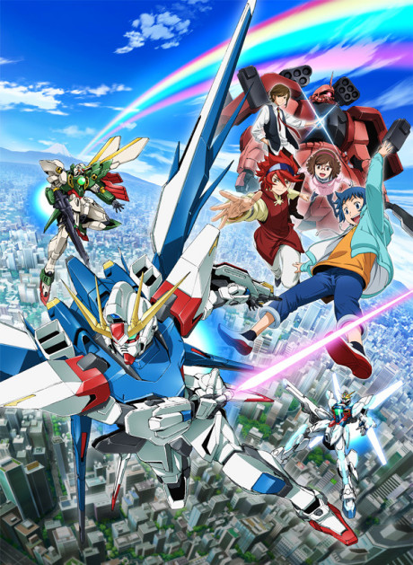 Portada de Gundam Build Fighters