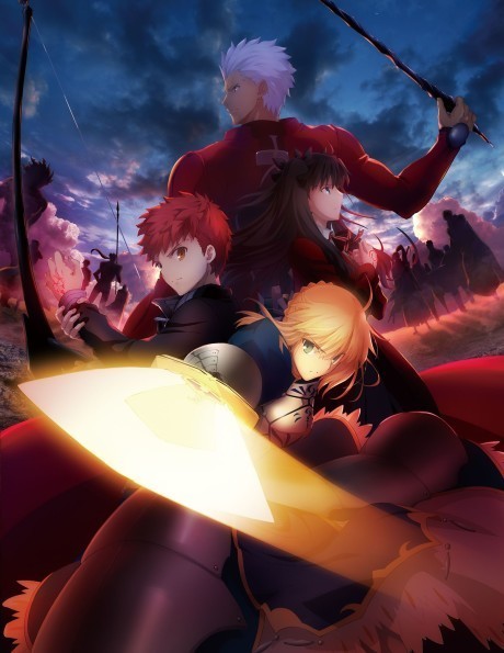Portada de Fate/stay night: Unlimited Blade Works