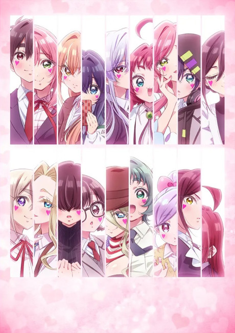 Portada de Kimi no Koto ga Dai Dai Dai Dai Daisuki na 100-nin no Kanojo 3rd Season