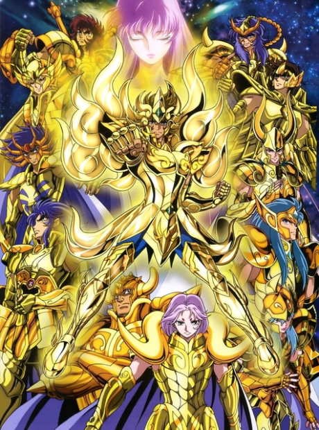 Portada de Saint Seiya: Ougon Tamashii -soul of gold-