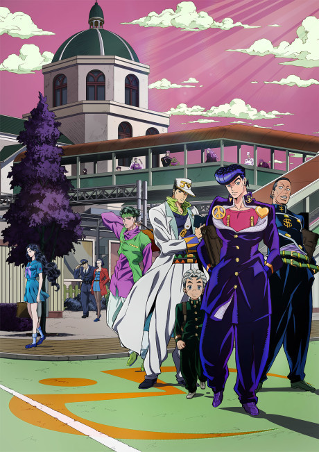 Portada de JoJo no Kimyou na Bouken: Diamond wa Kudakenai