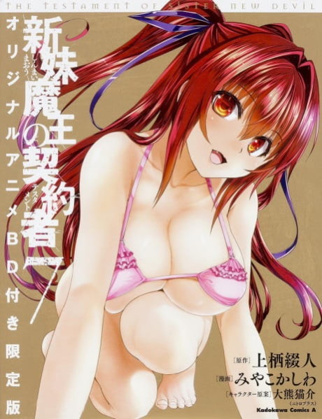 Portada de Shinmai Maou no Testament: BURST - Toujou Basara no Shigoku Heiwa na Nichijou