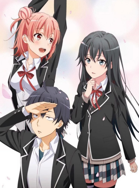 Portada de Yahari Ore no Seishun Love Come wa Machigatteiru. Zoku: Kitto, Onnanoko wa Osatou to Spice to Suteki na Nanika de Dekiteiru