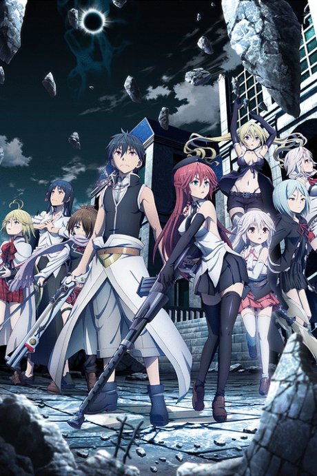 Portada de Trinity Seven Movie - Yuukyuu Toshokan to Renkinjutsu Shoujo