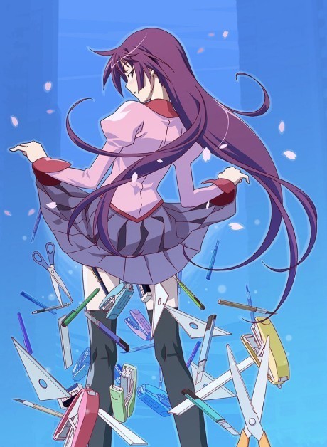 Portada de Bakemonogatari