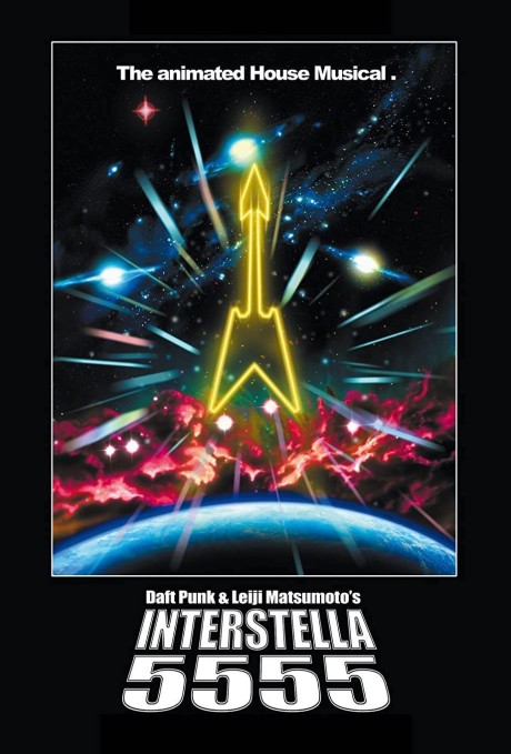 Portada de Interstella 5555: THE 5TORY OF THE 5ECRET 5TAR 5YSTEM