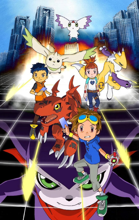 Portada de Digimon Tamers