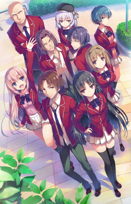 Portada de Youkoso Jitsuryoku Shijou Shugi no Kyoushitsu e