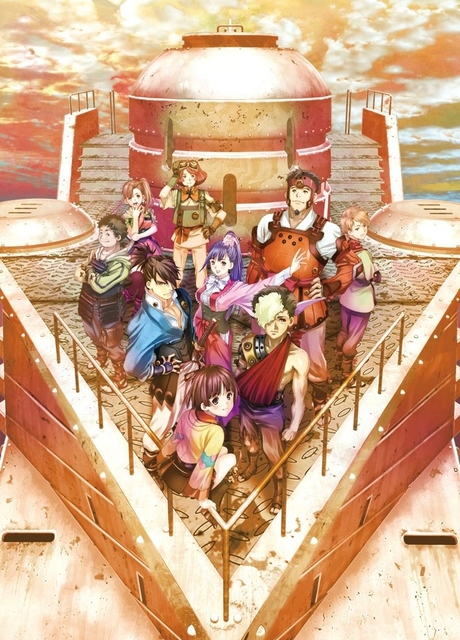 Portada de Koutetsujou no Kabaneri Soushuuhen Zenpen: Tsudou Hikari