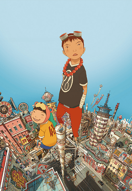 Portada de Tekkon Kinkreet