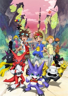 Portada de Digimon Xros Wars: Toki wo Kakeru Shounen Hunter-tachi
