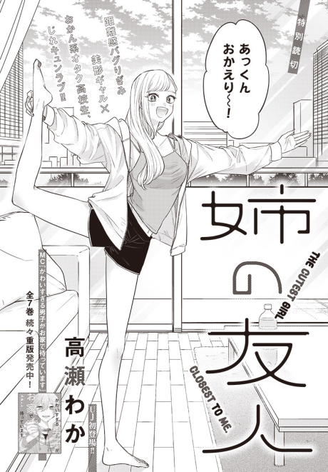 Portada de Ane no Yuujin