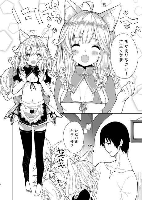 Portada de Kemomimi Meido ga Ie ni iru