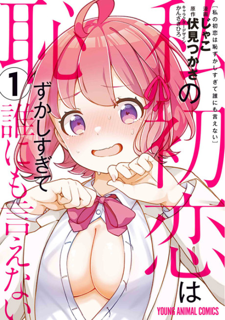 Portada de Watashi no Hatsukoi wa Hazukashisugite Darenimo Ienai