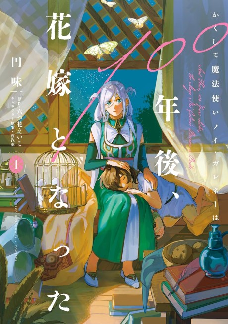 Portada de Kakushite Mahoutsukai Noi Garene wa 100-nengo, Hanayome to Natta