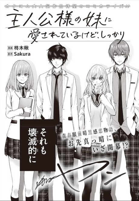 Portada de Shujinkou-sama no Imouto ni Aisareteiru kedo, Shikkari Yandere.