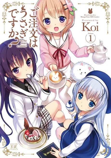Portada de Gochuumon wa Usagi desu ka?